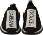 Dolce & Gabbana Black White Sorrento Sport Stretch Sneakers Zwart Heren - Thumbnail 28