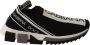 Dolce & Gabbana Black White Sorrento Sport Stretch Sneakers Zwart Heren - Thumbnail 31