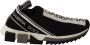 Dolce & Gabbana Black White Sorrento Sport Stretch Sneakers Zwart Heren - Thumbnail 41