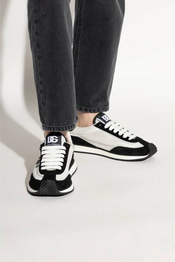 Dolce & Gabbana Sneakers met logo Black Dames