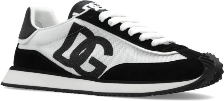 Dolce & Gabbana Sneakers met logo Black Dames