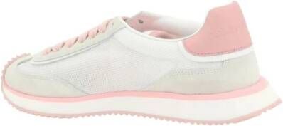 Dolce & Gabbana Sneakers met suède panelen en logodetails White Dames