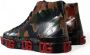Dolce & Gabbana Camouflage High Top Sneakers met Versieringen Multicolor Heren - Thumbnail 5