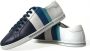Dolce & Gabbana Leren Lage Sneakers Met Blauwe Details - Thumbnail 12