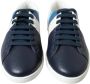 Dolce & Gabbana Leren Lage Sneakers Met Blauwe Details - Thumbnail 12