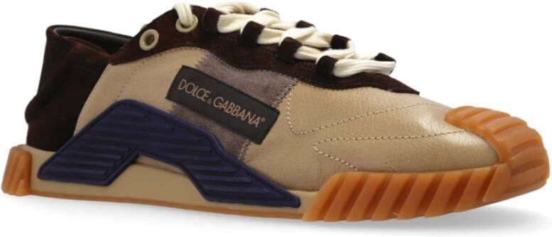 Dolce & Gabbana Sneakers NS1 Beige Heren