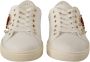 Dolce & Gabbana Leren Sneakers met Gouden Studs en Rood Fluweel Hart Borduurwerk White Dames - Thumbnail 15