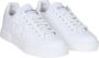 Dolce & Gabbana Witte Leren Sneakers met Geperforeerd Logo White Dames - Thumbnail 25