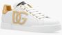 Dolce & Gabbana Portofino sneaker van kalfsleer met lamsleren details en logo - Thumbnail 7