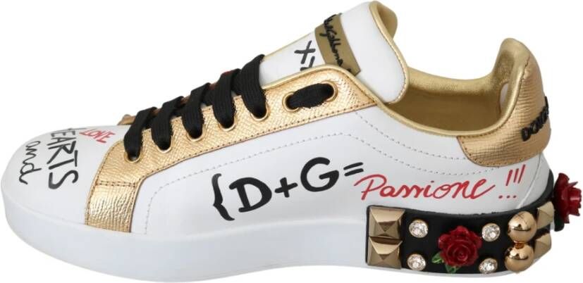 Dolce & Gabbana Sneakers Wit Dames