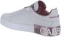 Dolce & Gabbana Portofino Sneaker van kalfsnappaleer White Dames - Thumbnail 10