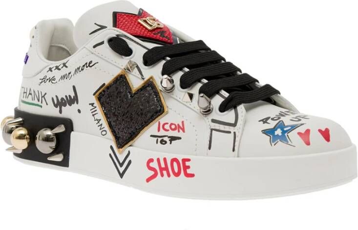 Dolce & Gabbana Sneakers Wit Dames