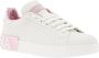 Dolce & Gabbana Witte Logo Low-Top Sneakers White Dames - Thumbnail 6