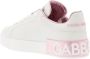 Dolce & Gabbana Witte Logo Low-Top Sneakers White Dames - Thumbnail 7