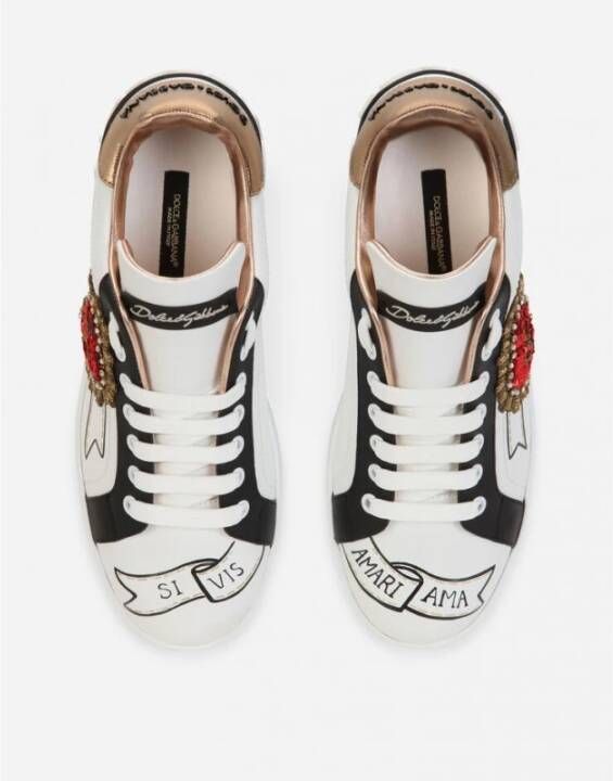 Dolce & Gabbana Sneakers Wit Dames