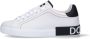 Dolce & Gabbana Leren lage sneakers met contrasterende inzetstukken White Heren - Thumbnail 3