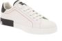 Dolce & Gabbana Leren lage sneakers met contrasterende inzetstukken White Heren - Thumbnail 10