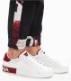 Dolce & Gabbana Heren Portofino Sneaker Wit Rood White Heren - Thumbnail 2