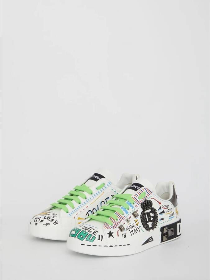 Dolce & Gabbana Sneakers Wit Heren