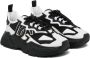 Dolce & Gabbana Mixed Materials Daymaster Sneakers Zwart Heren - Thumbnail 8