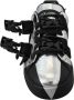 Dolce & Gabbana Zilver en Zwart Leren Lage Sneakers Black Heren - Thumbnail 7