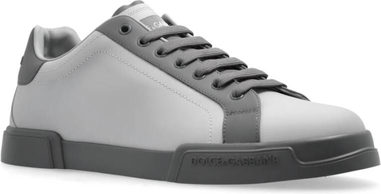 Dolce & Gabbana Sport schoenen Portofino Gray Heren