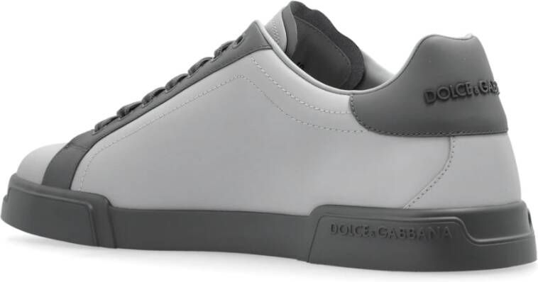 Dolce & Gabbana Sport schoenen Portofino Gray Heren