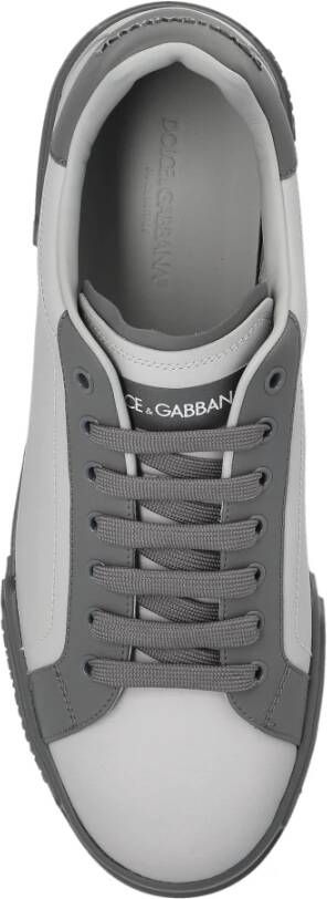 Dolce & Gabbana Sport schoenen Portofino Gray Heren