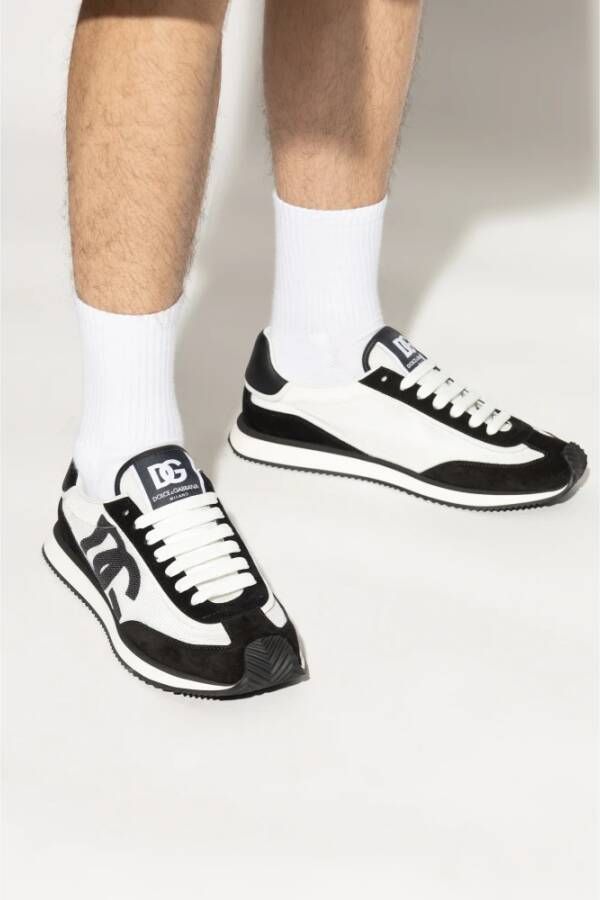 Dolce & Gabbana Sportschoenen met logo Black Heren