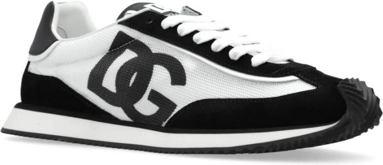 Dolce & Gabbana Sportschoenen met logo Black Heren