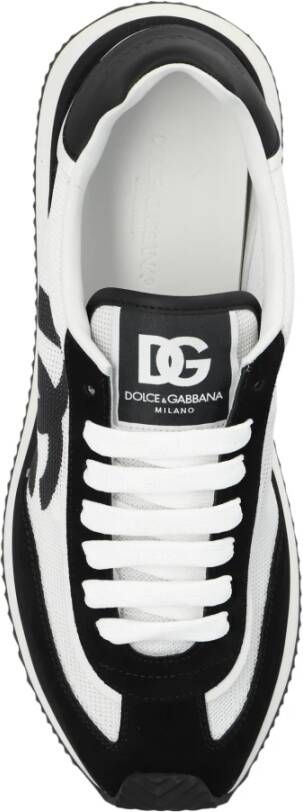 Dolce & Gabbana Sportschoenen met logo Black Heren