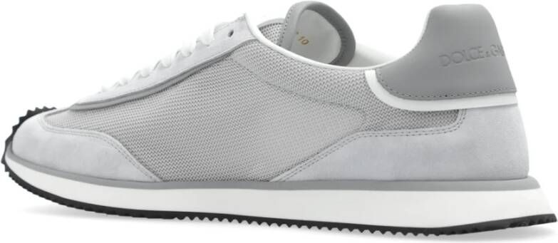 Dolce & Gabbana Sportschoenen met logo Gray Heren