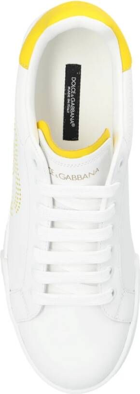 Dolce & Gabbana Sportschoenen Portofino White Dames