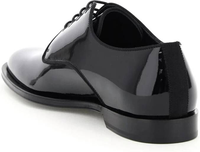 Dolce & Gabbana Stijlvolle Derby Schoenen voor Mannen Black Heren