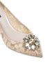 Dolce & Gabbana Pink Bellucci Crystal 70 Lace pumps Beige - Thumbnail 5