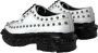 Dolce & Gabbana Stijlvolle Leren Derby Schoenen White Heren - Thumbnail 4