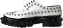 Dolce & Gabbana Stijlvolle Leren Derby Schoenen White Heren - Thumbnail 5