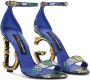 Dolce & Gabbana Stijlvolle Sandalen voor de Zomer Blue Dames - Thumbnail 2