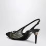 Dolce & Gabbana Stijlvolle Slingback Platte Black Dames - Thumbnail 2