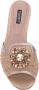 Dolce & Gabbana Stijlvolle Slippers Cq0023Ag66780703 Beige Dames - Thumbnail 4