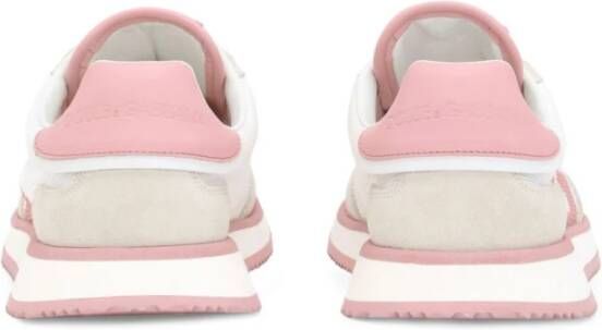 Dolce & Gabbana Stijlvolle Sneakers Pink Dames