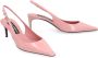 Dolce & Gabbana Stilet slingback pumps in kalfsleer Pink Dames - Thumbnail 9