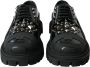 Dolce & Gabbana Studded Leather Trekking Sneakers Black Heren - Thumbnail 3