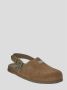 Dolce & Gabbana Bruine Slide Sandalen Brown Heren - Thumbnail 1