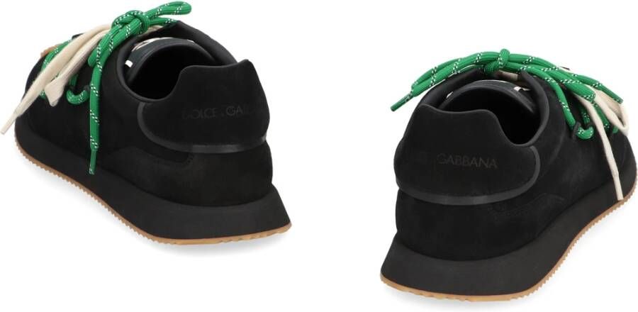 Dolce & Gabbana Suede Runner Sneakers Black Heren