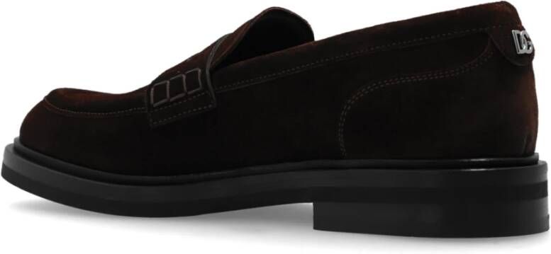 Dolce & Gabbana Suède schoenen type loafers Brown Dames