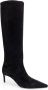 Dolce & Gabbana Suede Boot met DG Logo Hak Black Dames - Thumbnail 2