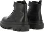 Dolce & Gabbana Trek Leren Gevechtslaarzen Black Heren - Thumbnail 10