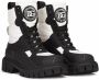 Dolce & Gabbana Trekking Boots Leren Binnenzool Rubberen Zool Black Dames - Thumbnail 11