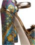 Dolce & Gabbana Versierde enkelband platform sandalen Multicolor Dames - Thumbnail 6